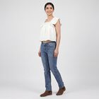 Women's White Top, White, small