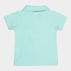 Infants Cotton Solid T-Shirt, Light Green, small image number null