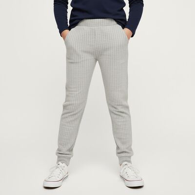 Girls Light Grey Thermal Lower