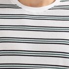 Men's Round Neck Half Sleeves T-Shirt , White, small image number null