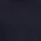 Men's Round Neck Half Sleeves T-Shirt , Navy Blue, small