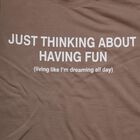 Boys' Brown Round Neck Graphic Printed T-Shirt, Brown, small