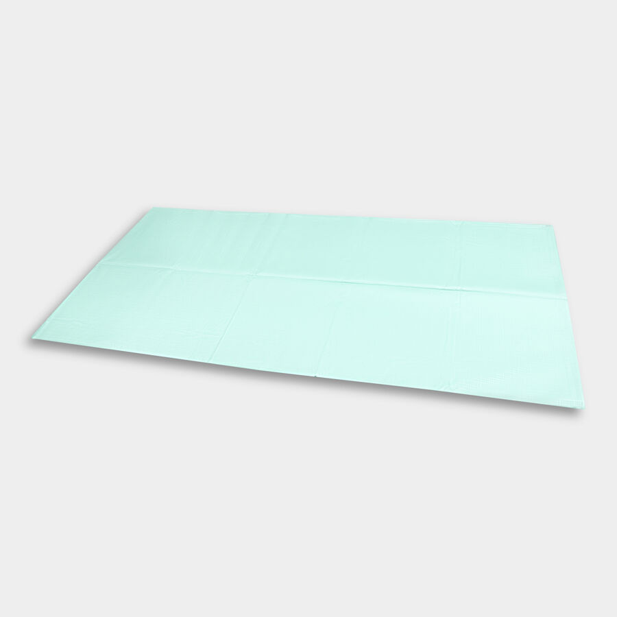 Infants' Bed Sheet, Light Green, large image number null
