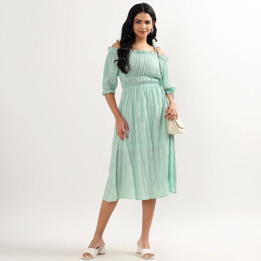 Ladies' Dress, Light Green, large image number null