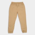 Boys'100% Cotton Trousers, Khaki, small image number null