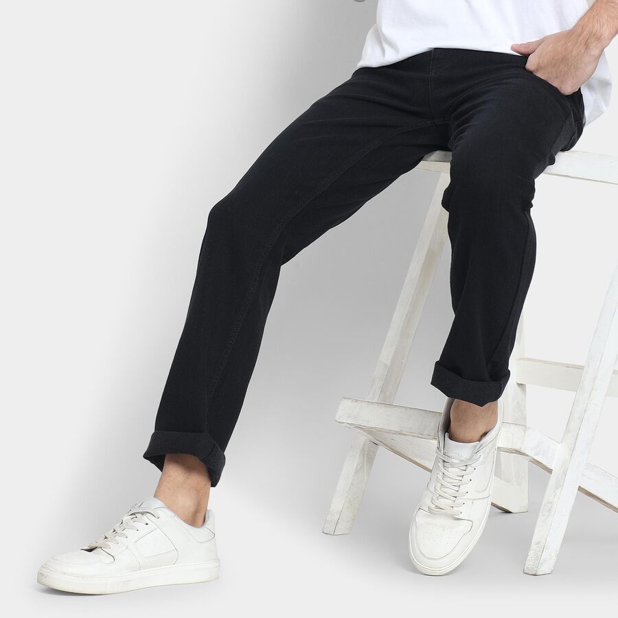 Men's Jeans , Black, large image number null
