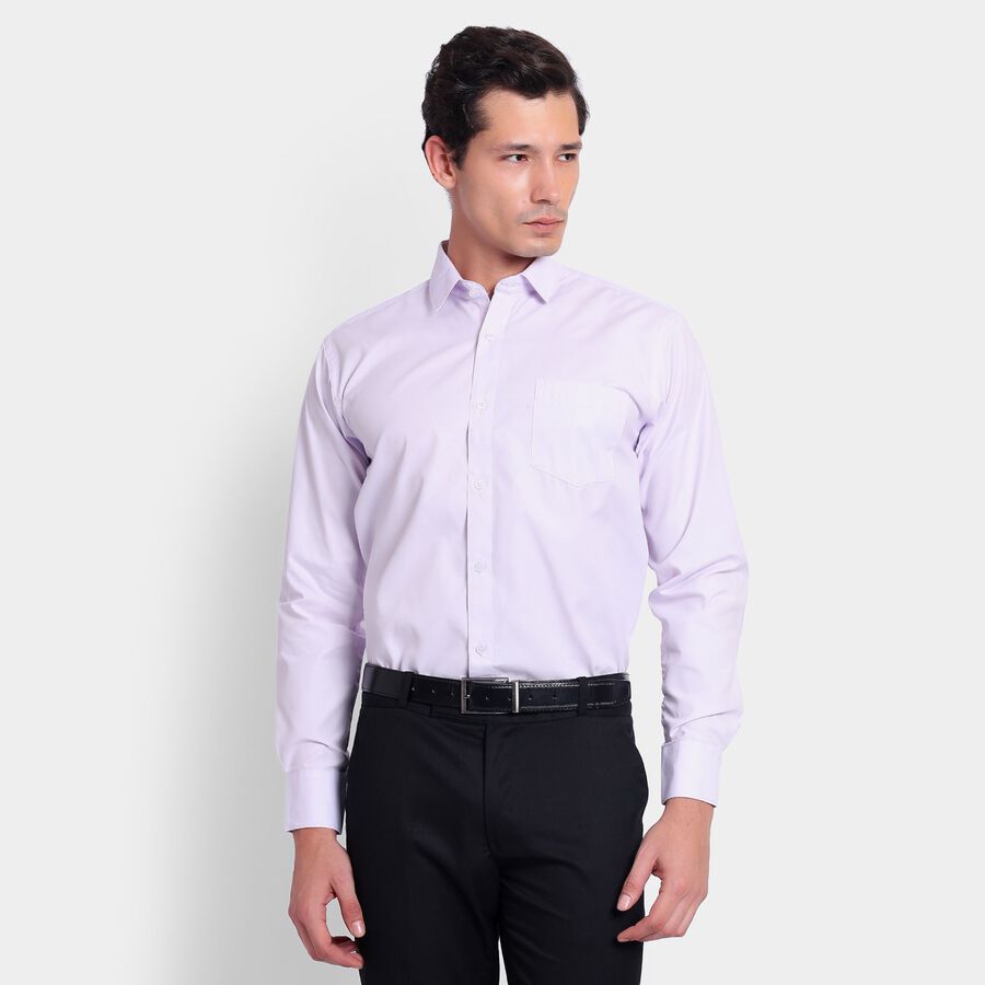 Men's Formal Shirt, लाइलेक, large image number null