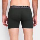 Men's 100% Cotton Trunks, Olive, small