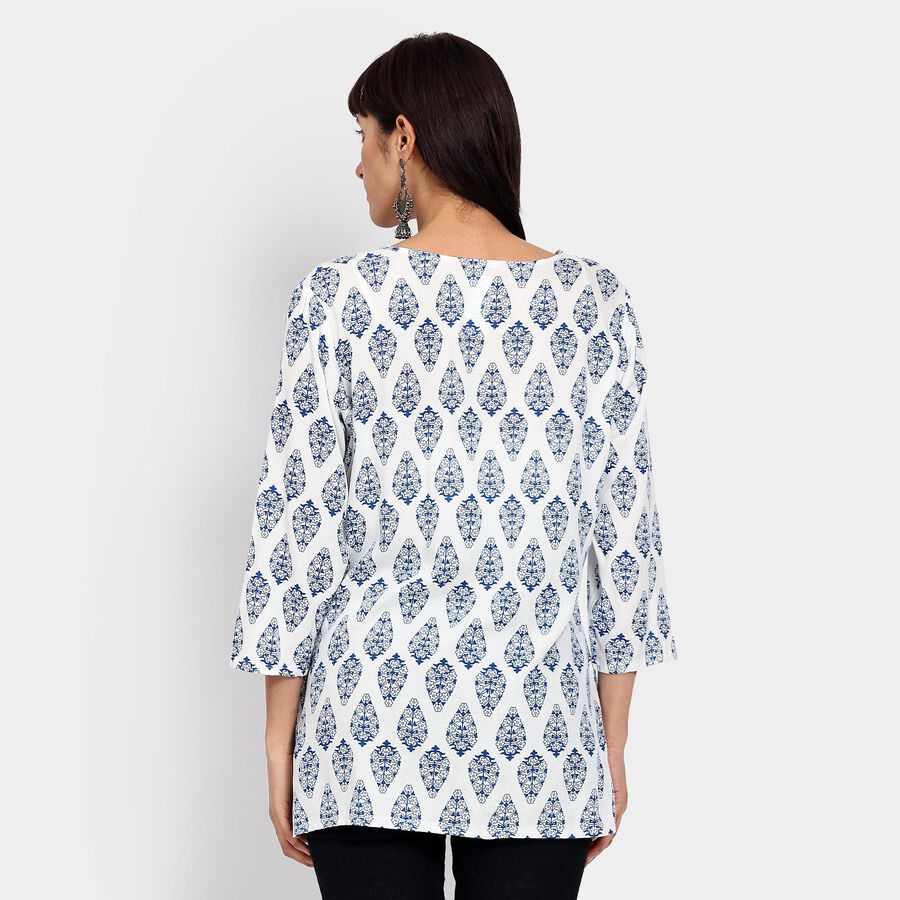 Ladies' Kurti , White, large image number null