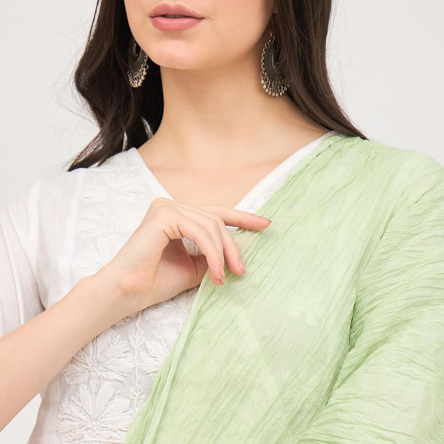 Ladies' Regular Dupatta, Light Green, large image number null