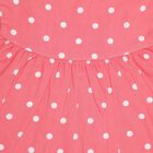 Infants' 100% Cotton Frock , गुलाबी, small