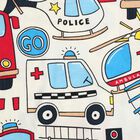 Boys' 100% Cotton Night Suit, सफ़ेद, small image number null