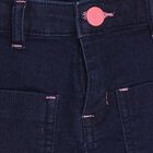 Girls' Shorts, गहरा नीला, small image number null