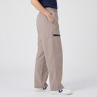 Women's Grey Straight Fit Zip Pocket Track Pants, Light Grey, small