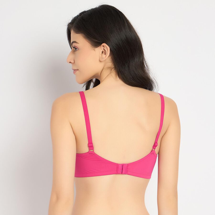 Ladies' Bra , गुलाबी, large image number null
