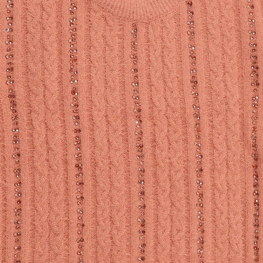 Girls' Pullover, पीच, large image number null