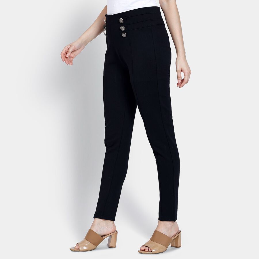 Ladies' Trousers, Black, large image number null