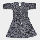 Girls' Dress, Mid Blue, small image number null