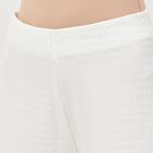 Ladies' Regular Track Pants, White, small image number null