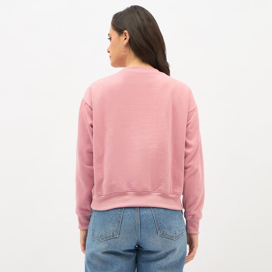 Ladies' Sweatshirt, Pink, large image number null