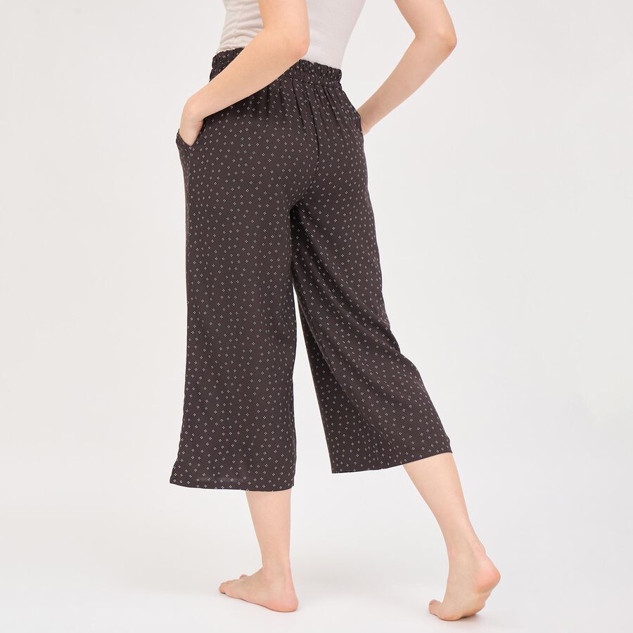 Ladies' Flared Capri, Brown, large image number null
