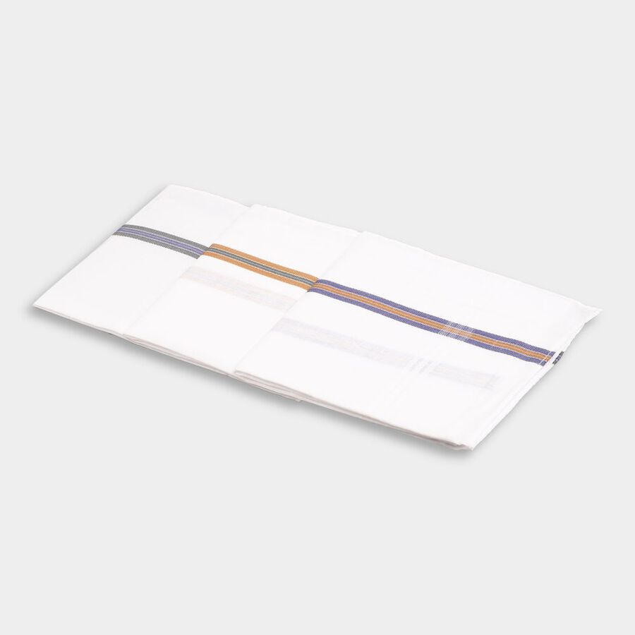 Men's Hanky, सफ़ेद, large image number null
