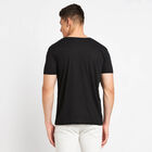 Round Neck T- Shirt, Black, small image number null