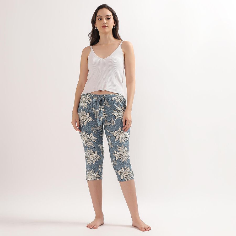 Ladies' Capri, मध्यम नीला, large image number null