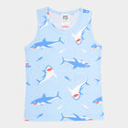 Boys All Over Print T-Shirt, Light Blue, small image number null