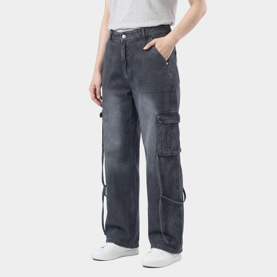 Women's Light Grey Skinny Fit High-Rise Jeans, Light Grey, large