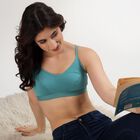 Ladies' Bra , Teal Blue, small image number null