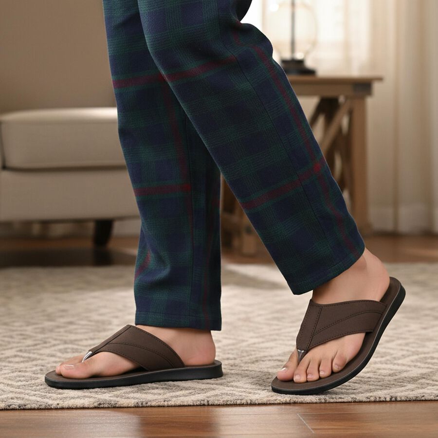 Men's Sandal, Brown, large