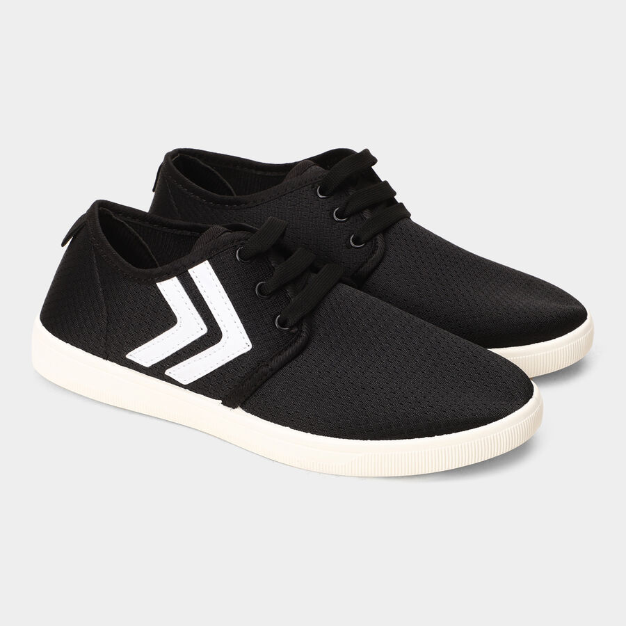 Mens' Casual Shoes, काला, large image number null