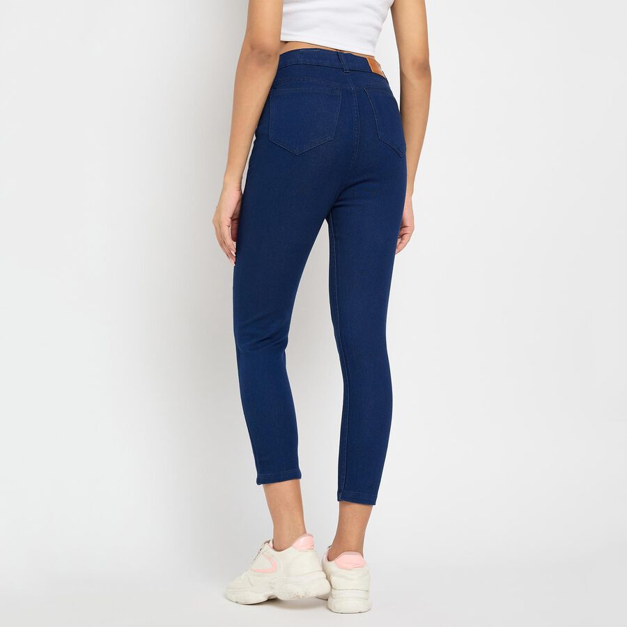 Ladies' Jeans , गहरा नीला, large image number null