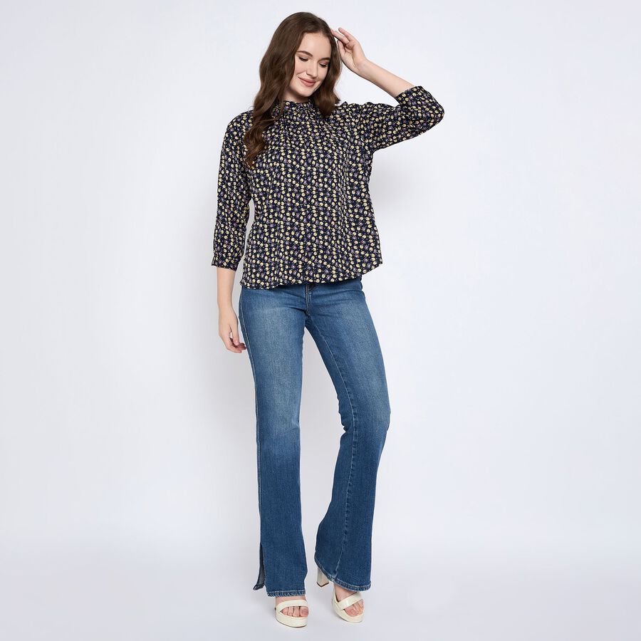 Ladies' Shirt, Navy Blue, large image number null