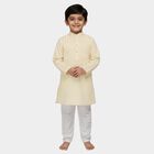 Boys' Kurta Pyjama, Beige, small image number null