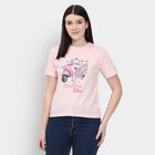 Ladies' Round Neck T-Shirt , Light Pink, small image number null