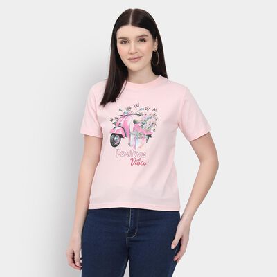 Ladies' Round Neck T-Shirt 