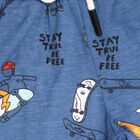 Boys' Pyjamas, Mid Blue, small image number null