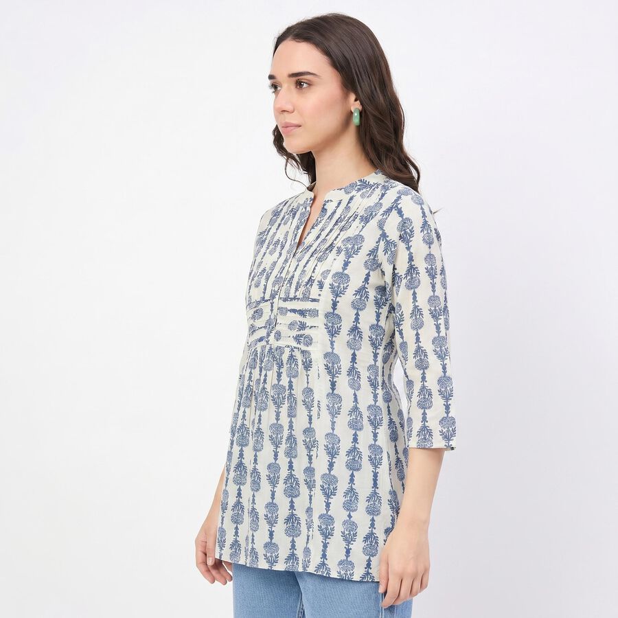 Ladies' Kurta, ऑफ व्हाइट, large