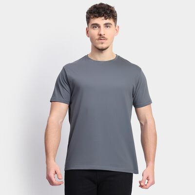 Men's 100% Cotton Round Neck Half Sleeves T-Shirt