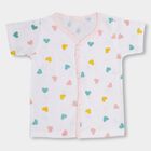 Infants' 100% Cotton T-Shirt , White, small