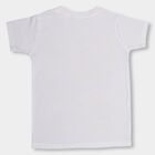 Boys' 100% Cotton Half Sleeves T-Shirt , सफ़ेद, small image number null