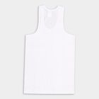 Boys' 100% Cotton Vest (Pack of 2), White, small image number null