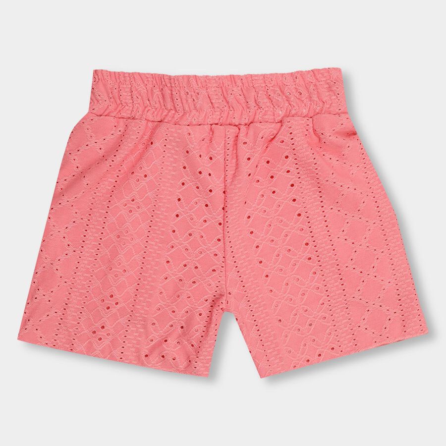 Girls' Shorts , Coral, large image number null