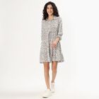 Women's Rich Eggshell White Sleeveless Classic Dress, Off White, small