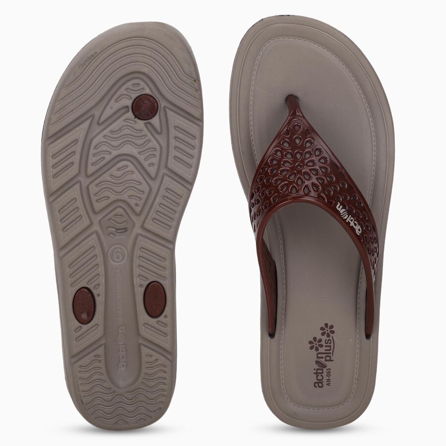 Ladies'-Slipper, Brown, large