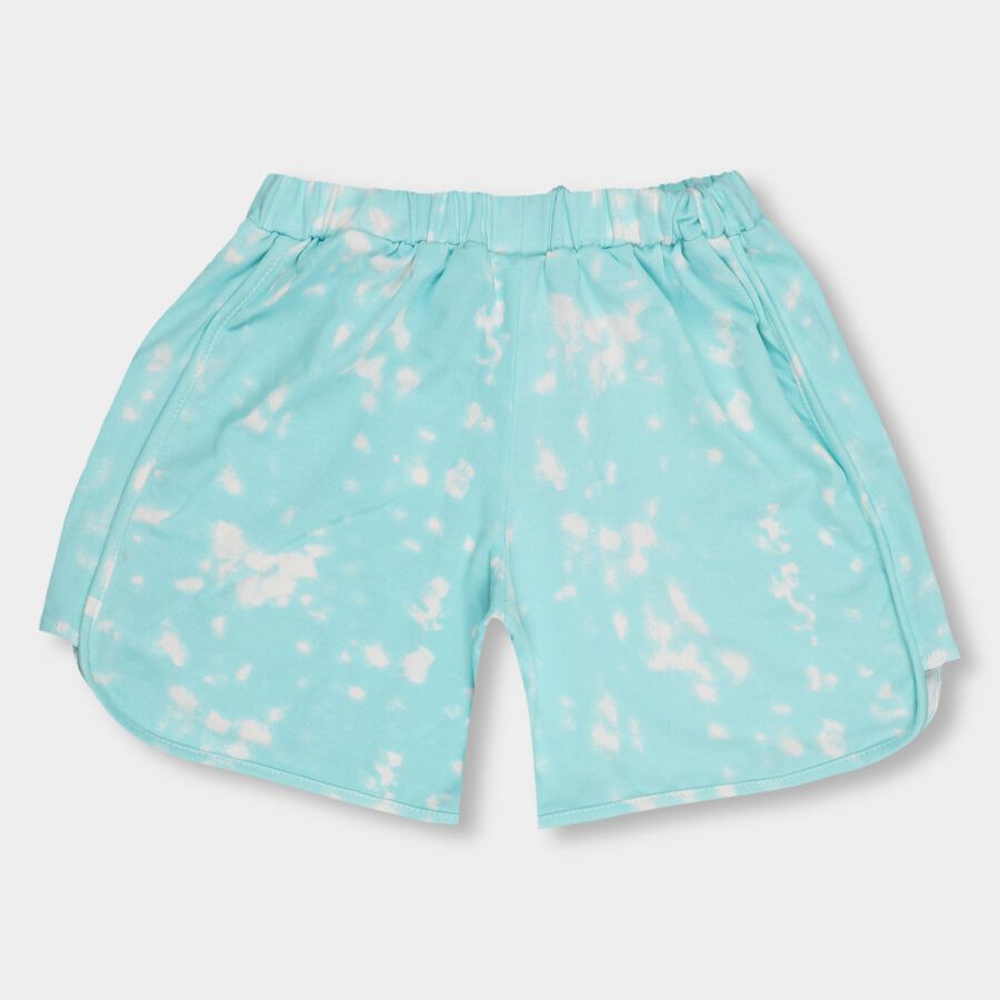 Girls' Shorts, Aqua, large image number null