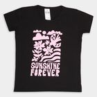 Girls' T-Shirt, काला, small image number null