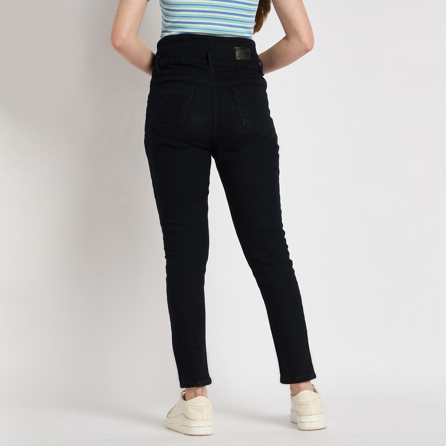 Ladies' Jeans , Black, large image number null